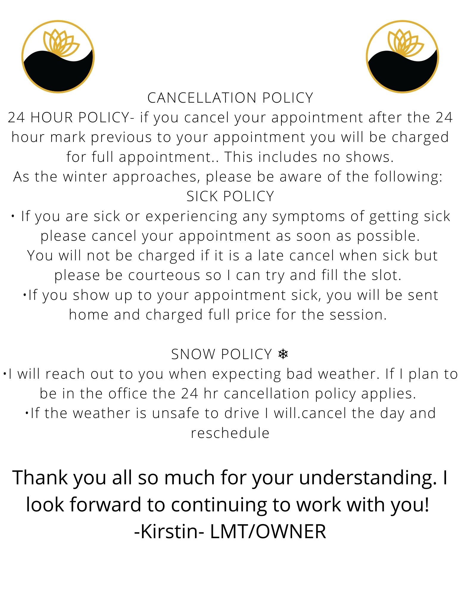New Policies